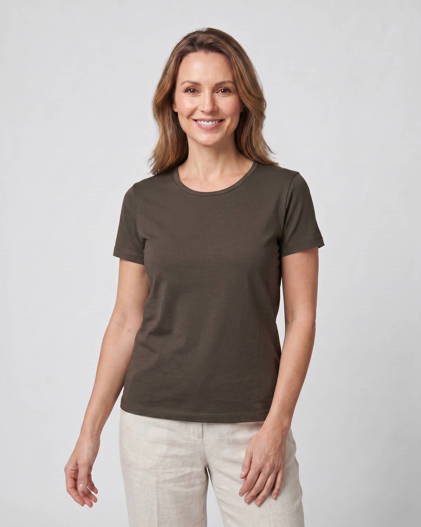 Merino T-Shirt PURE | Cappuccino
