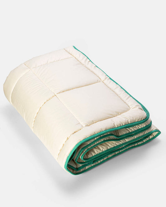 Ganzjahres-Bettdecke aus Schafwolle | Standardgröße