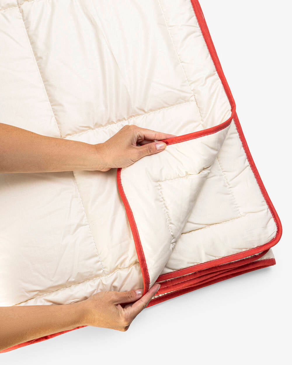 Sommer-Bettdecke aus Schafwolle | Komfortgröße