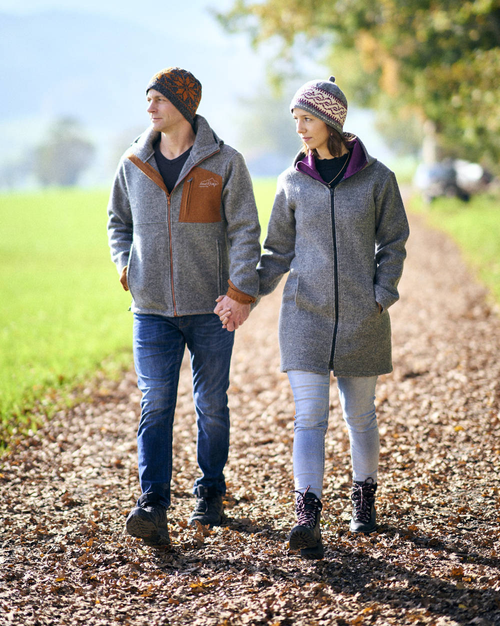 Lodenmantel aus Merinowolle