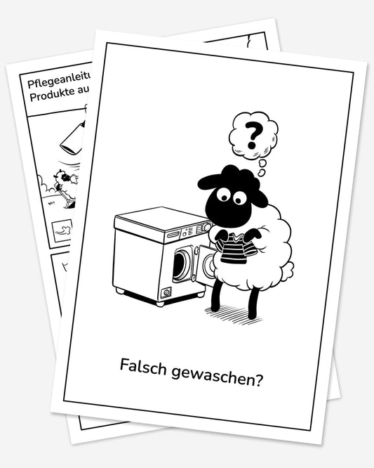 Pflegeanleitung für Wollprodukte