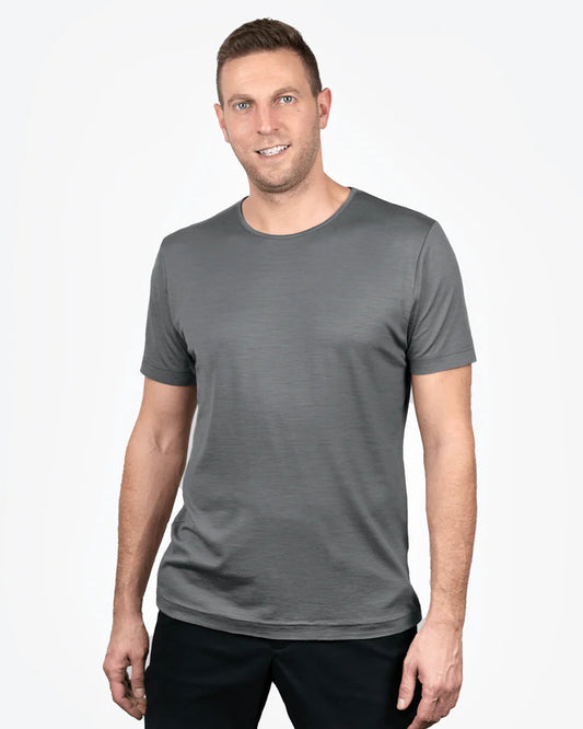Merino T-Shirt PURE | Asphalt