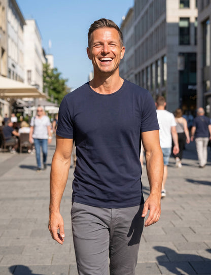 Merino T-Shirt PURE | Navy